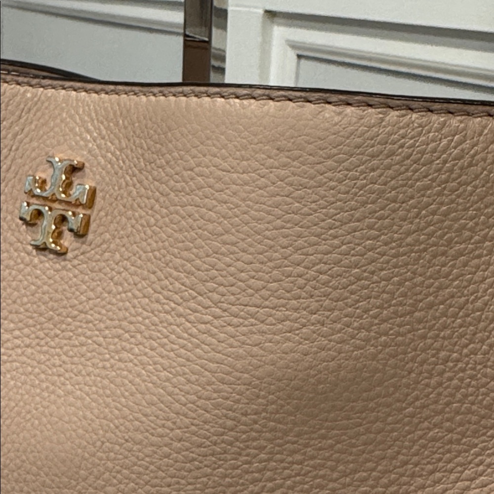 Tory Burch Marsden Swingpack Pink Blush Leather Gold Chain Convertible Crossbody - Picture 13 of 17